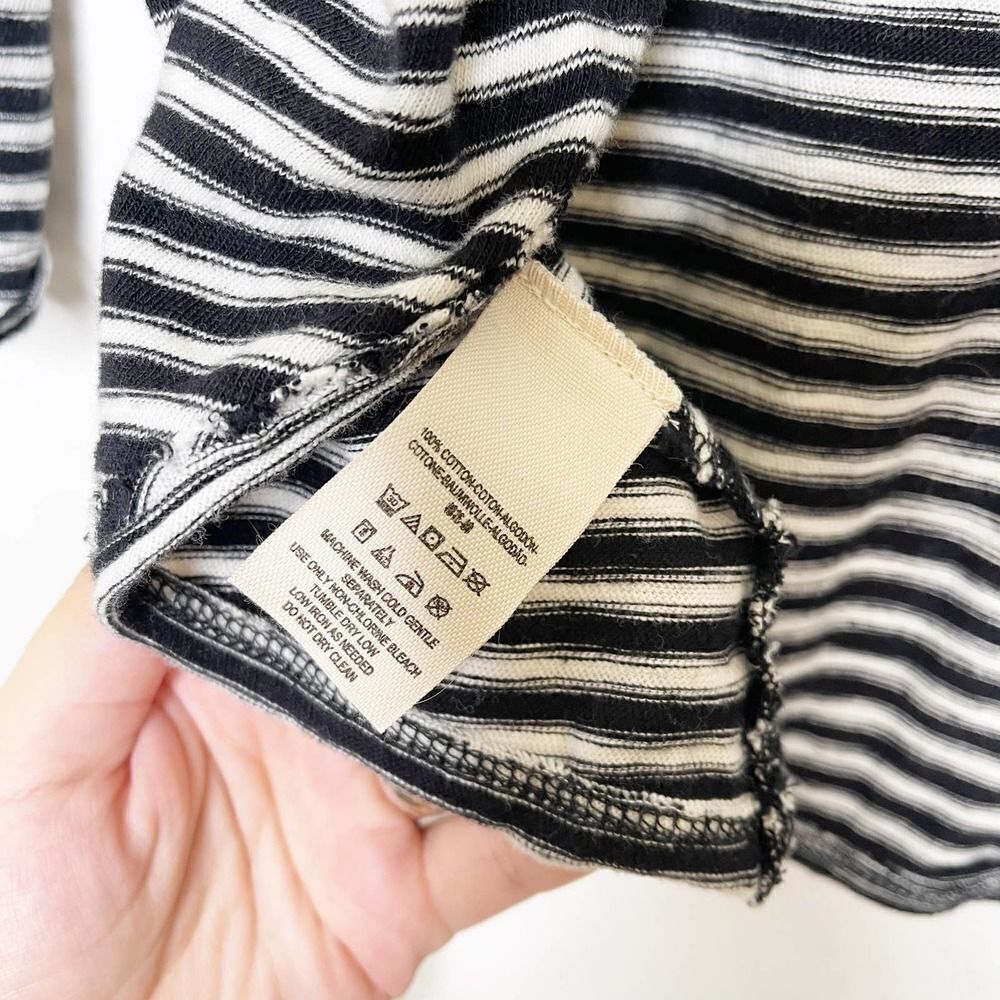 FREE PEOPLE Mod Stripe Open Back Blouse - Picture 7 of 10